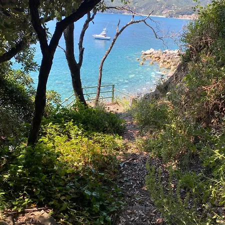 Il Nido Sul Mare Con Accesso Diretto Casa vacanze Moneglia