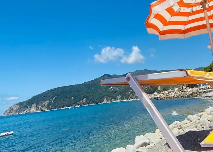 Nyaraló Il Nido Sul Mare Con Accesso Diretto Moneglia